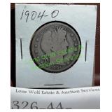 1904-O Barber Half Dollar
