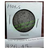 1904-S Barber Half Dollar