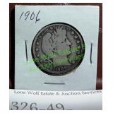 1906 Barber Half Dollar
