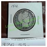 1912 Barber Half Dollar