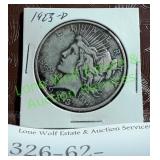1923-D Peace Dollar