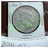 1926-D Peace Dollar