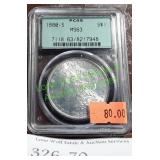 Graded 1880-S Morgan Dollar