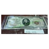 1929 Twenty Dollar National Currency
