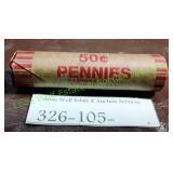 Roll of Wheat Pennies