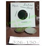 Indian Head Penny w/ V-Nickel