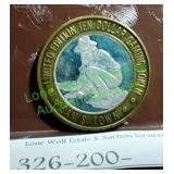 Limited Edition Ten Dollar Gaming Token
