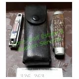 Pocket Knife, Nail Clippers and Multi Tool