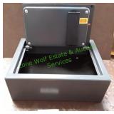 Small Safe w/Key and Digital Combination