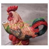 Vintage Ceramic Rooster Teapot