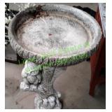 Concrete Bird Bath