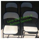 Vintage Samson Metal Folding Chairs