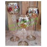 Vintage 3-Piece Candle Holder