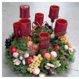 Eight (8) Candle Center Piece