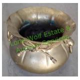 Solid Brass Flower Pot