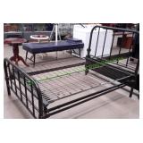 Vintage Full Size Metal Bed Frame w/ Springs