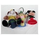 Bear and Tiger and Mickey Mouse