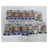 Mini Vinyl Figures and Clothes Pins