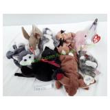 8 Beanie Babies