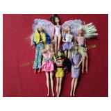 7 Barbies