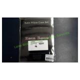 Satin Pillow Case Set Gold