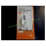 Snap-On Smart Light Switch  That Listens