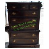 Vintage Wooden Chest Of Drawers
