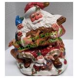 Santa Cookie Jar