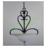 Crackled Bronze Pendant