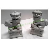 Ceramic Chinese Lions