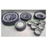 Bristol House Blue and White China