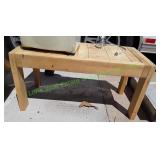 Handmade Wooden Bench