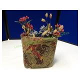 Western Purse With Flowers Wall Décor