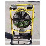 Hunter Jetstream Cart Fan with Lights