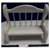 Wall Décor Doll Bench