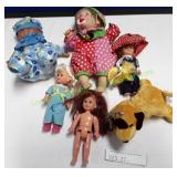 6 Dolls In Bag
