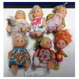 6 Dolls In Bag