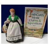Irish Doll With Irish Book