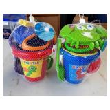 Sun & Sky Print Pail w/ 6-Pc