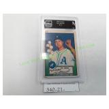 1952 Topps Gus Zernial Card