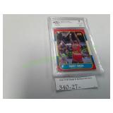 1986 Fleer Basketball Sidney Green Card