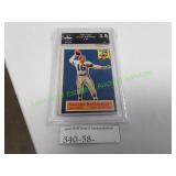 1956 Topps Football George Ratterman Card