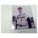 Del Crandall Autographed Print