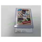 Reggie Jackson Baseball Card