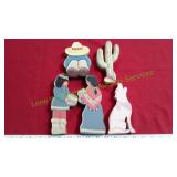 Set Of Wooden Wall Décor