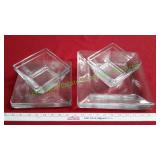 Square Glass Dining Set