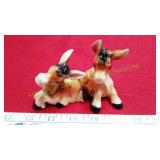 Vintage Almak Donkey / Mule Salt & Pepper Shakers