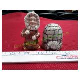 Vintage Igloo & Eskimo Salt & Pepper Shakers