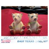 Vintage Teddy Bear Salt & Pepper Shakers