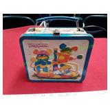 Vintage Popples Metal Lunch Box w/ Thermos